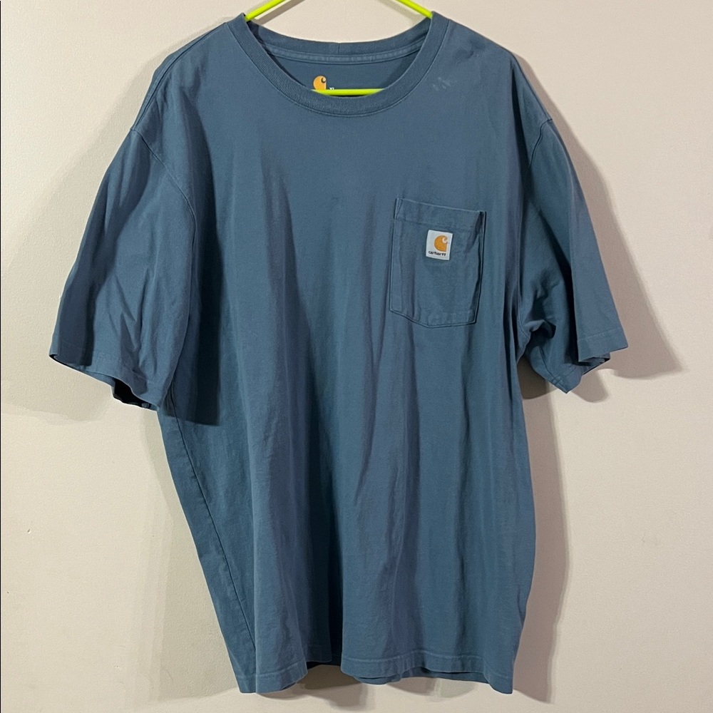 Carhartt Men's Ocean Blue Short Sleeve Tee